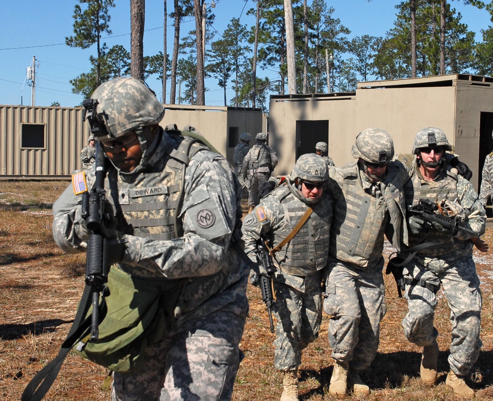 Deploying National Guard soldiers certified as combat lifesavers