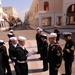 Color guard uniform inspection on Naval Support Activity Naples