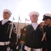 Color guard uniform inspection on Naval Support Activity Naples