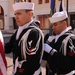 Color guard uniform inspection on Naval Support Activity Naples