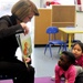 Mrs. Jeanie Chandler visits Hohenfels Elementary School