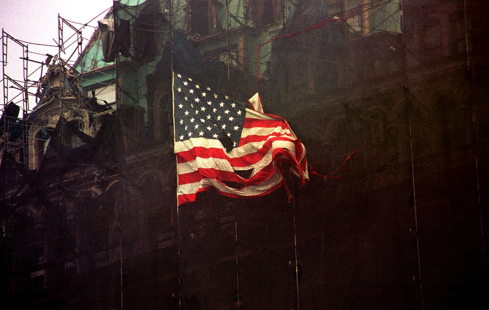 Photos taken around Ground Zero, Sept. 14, 2001