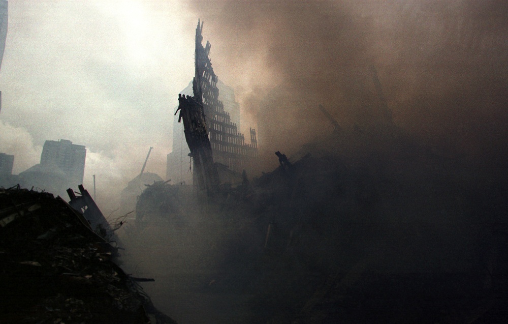 Photos taken around Ground Zero, Sept. 14, 2001