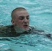 Company F recruits learn water survival skills