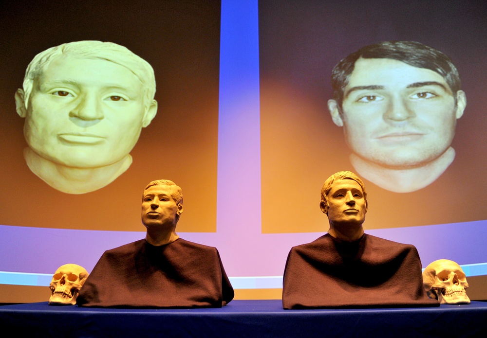 Facial reconstruction of USS Monitor sailors
