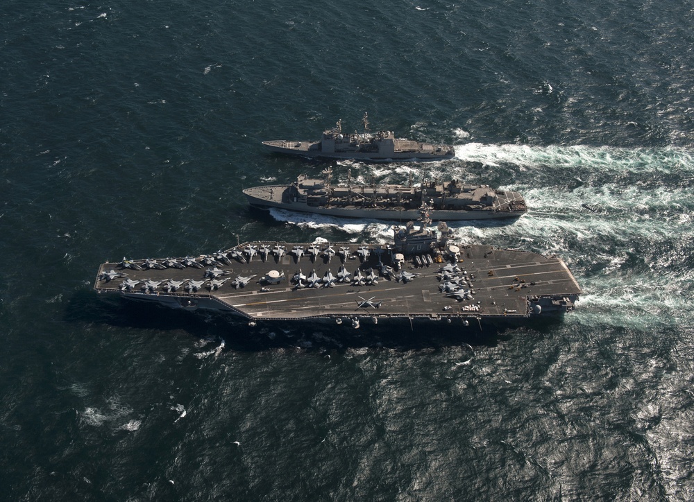 US 5th Fleet in Persian Gulf