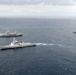 USS Blue Ridge patrols the Sea of Japan