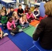 Jeanie Chandler visits Hohenfels Elementary School