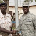 Camp Lemonnier command chief master sergeant meets new Camp Cheik Osman sergeant major
