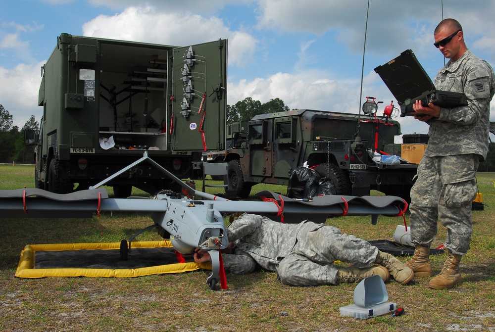 Washington National Guard trains at Camp Blanding
