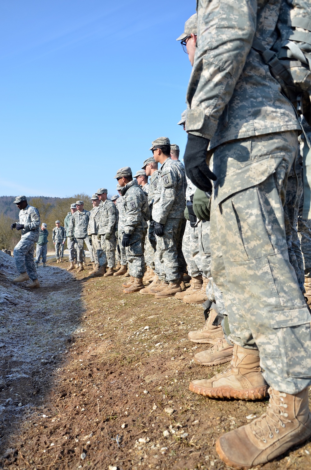 Sgt. Maj. of the Army Raymond Chandler III visits the Joint Multinational Readiness Center