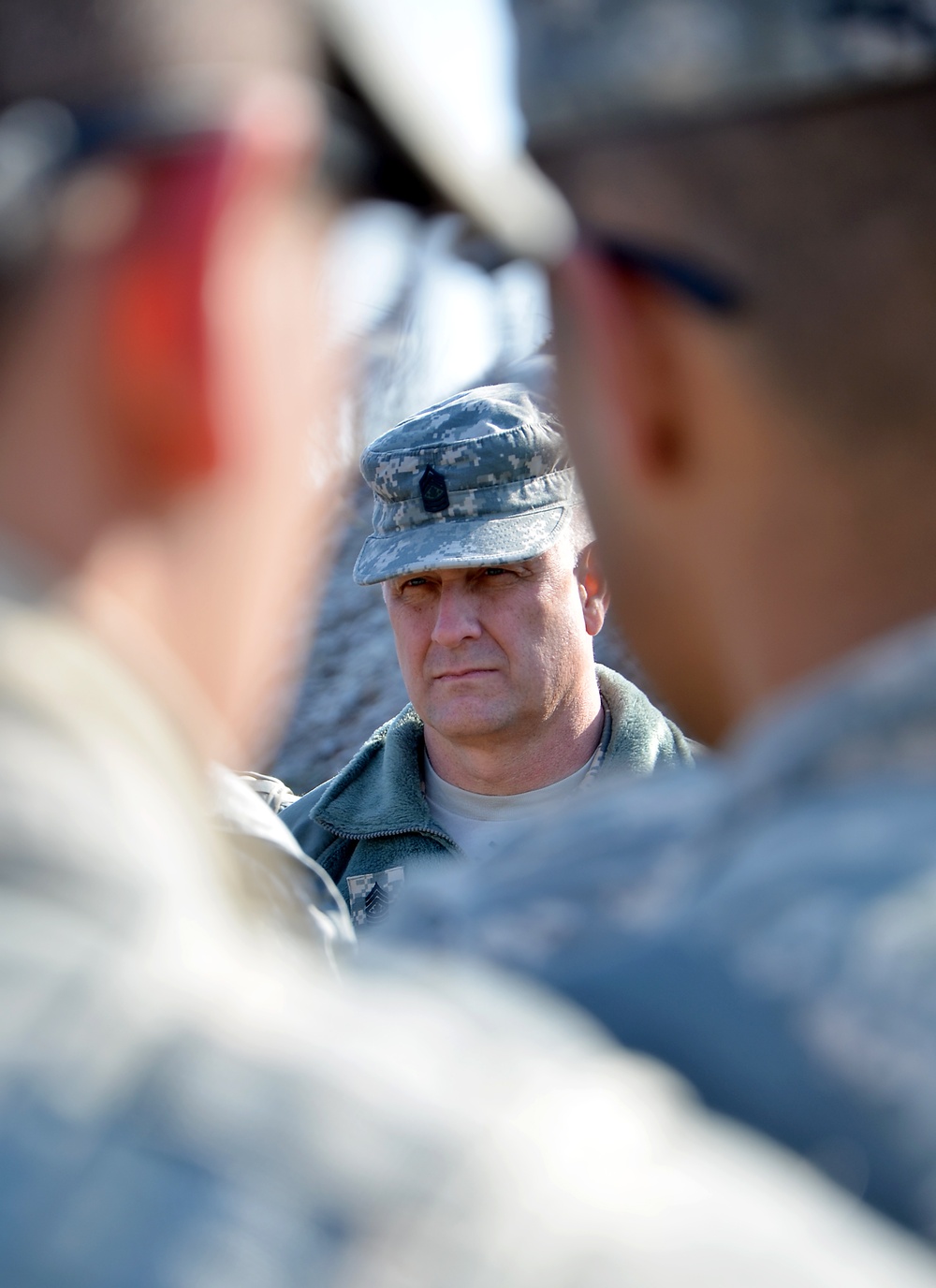 Sgt. Maj. of the Army Raymond Chandler III visits the Joint Multinational Readiness Center