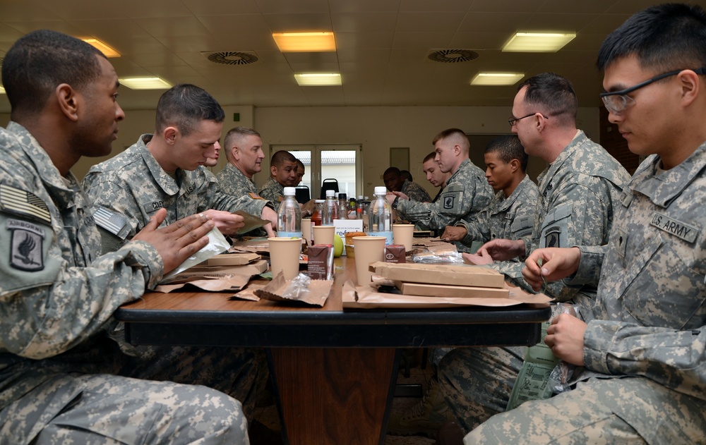 Sgt. Maj. of the Army Raymond Chandler III visits the Joint Multinational Readiness Center