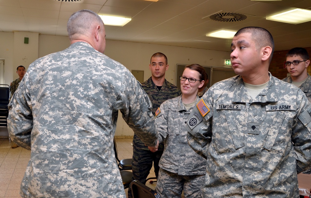 Sgt. Maj. of the Army Raymond Chandler III visits the Joint Multinational Readiness Center