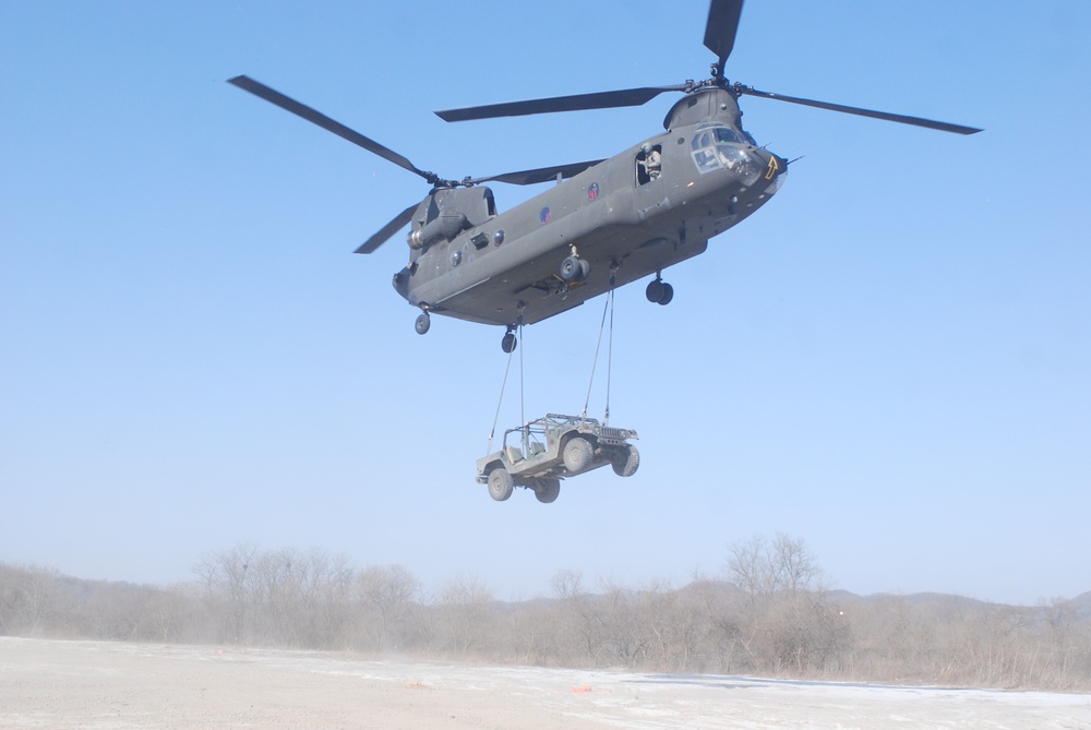 A Humvee gets its wings