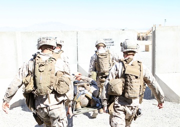 RCT-6 Marines train for combat first aid