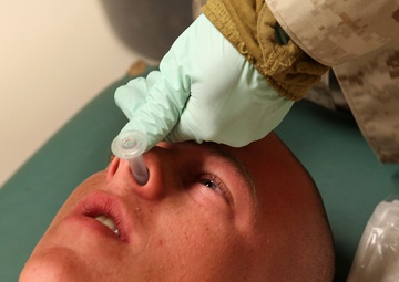 RCT-6 Marines train for combat first aid