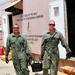 Seabee MUSE technicians inspect and install generators on Camp Lemonnier