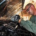 Seabee MUSE technicians inspect and install generators on Camp Lemonnier