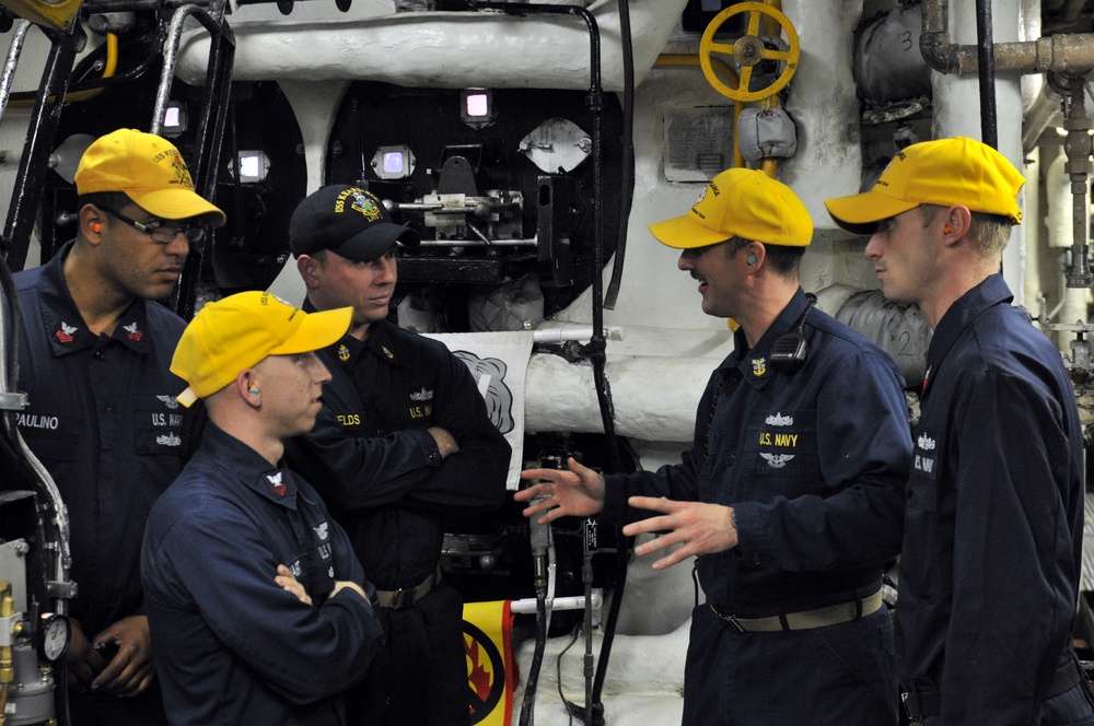 USS Kearsarge Afloat Training Group 1.3 basic phase training