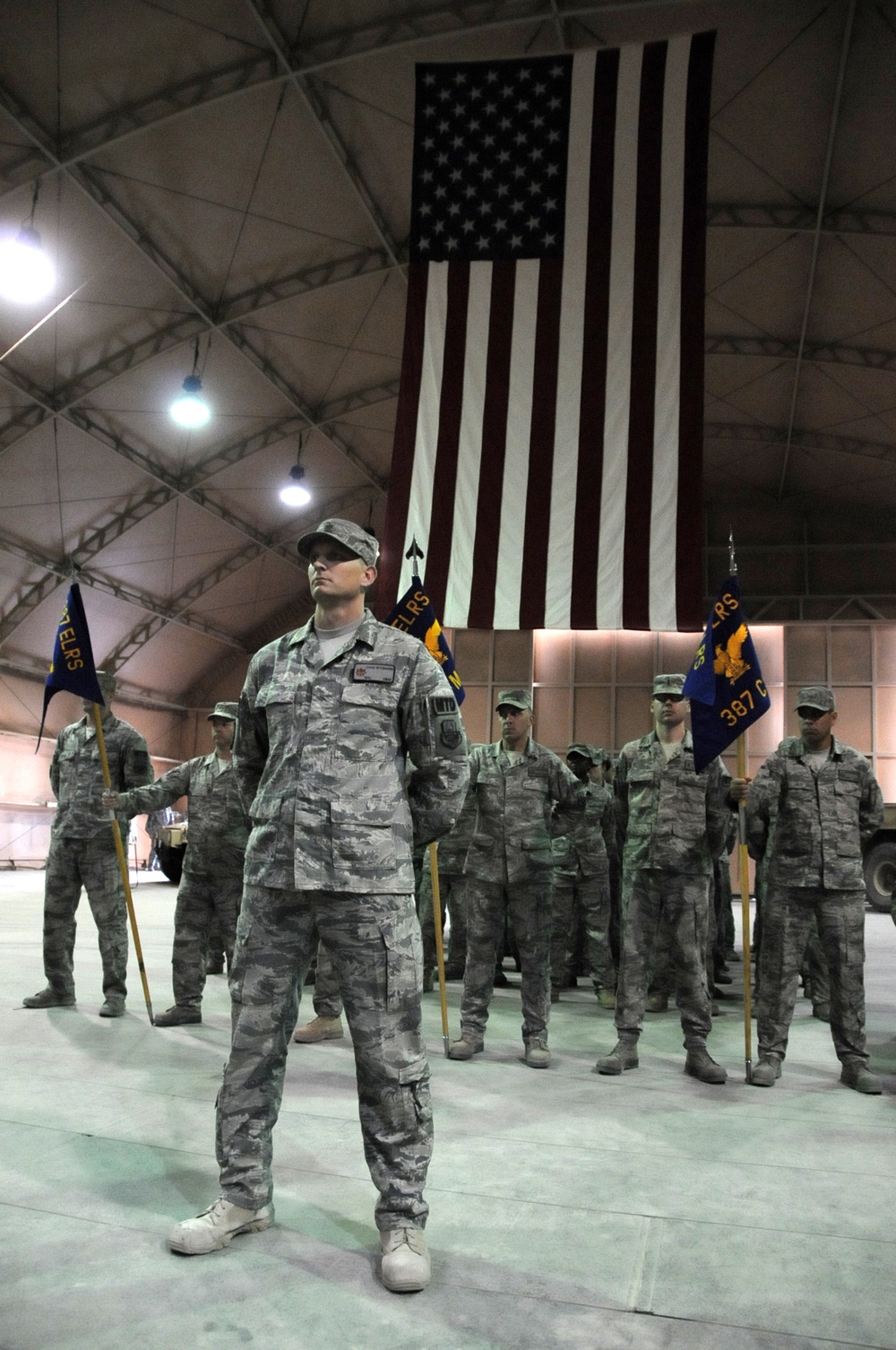 387th Expeditionary Logistics Readiness Squadron Inactivation Ceremony