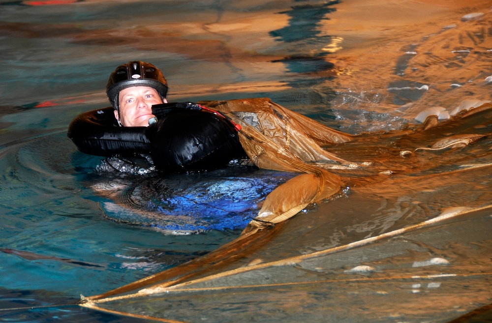 188th Ops Group conducts water survival training