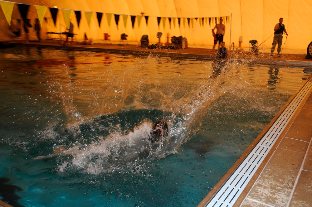 188th Ops Group conducts water survival training