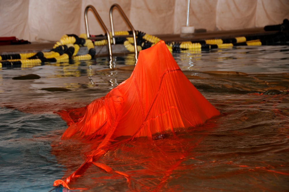 188th Ops Group conducts water survival training