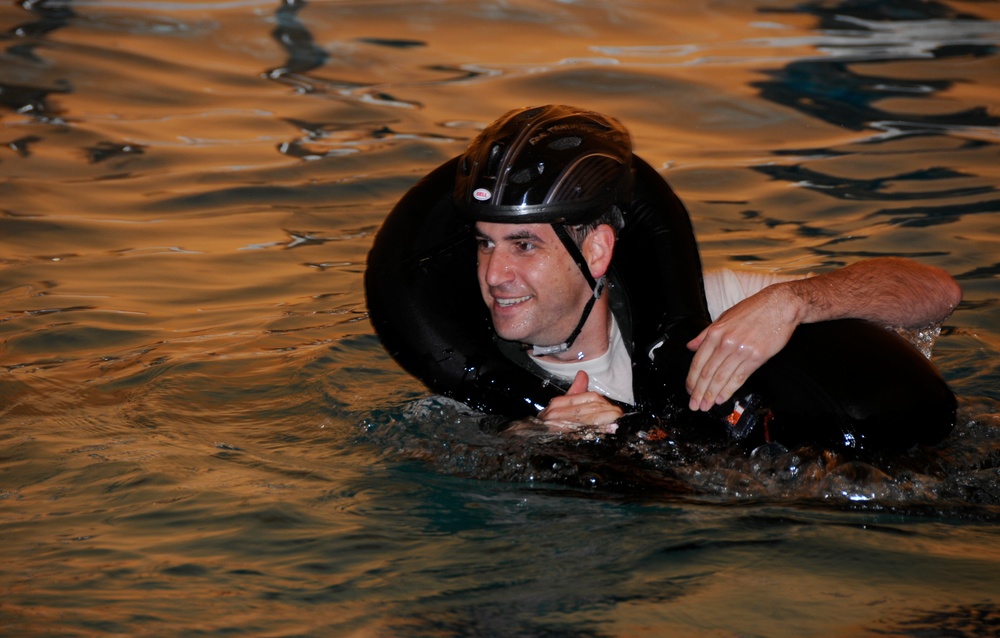 188th Ops Group conducts water survival training