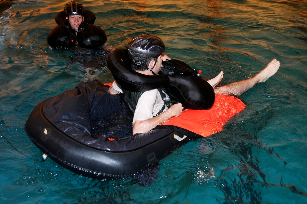 188th Ops Group conducts water survival training