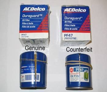 Counterfeit goods
