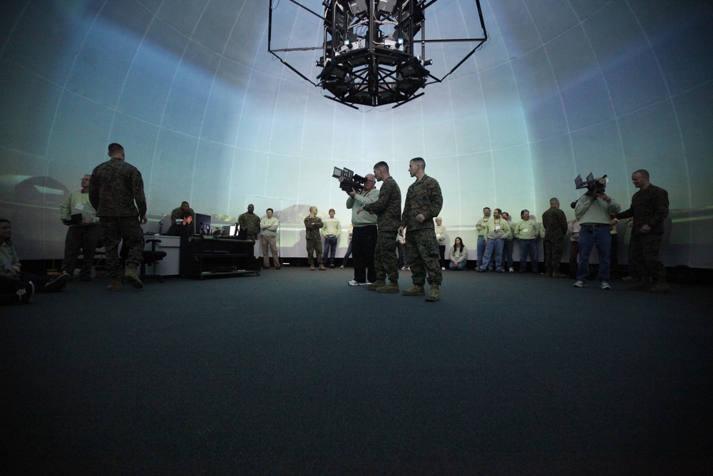 Carteret County leaders tour air station, gain insight