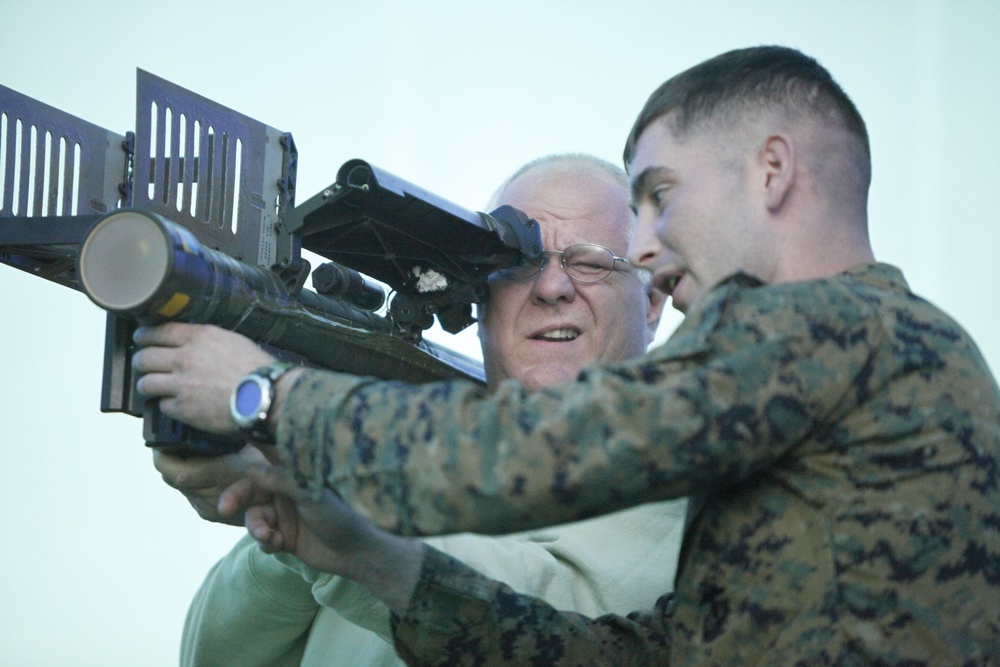 Carteret County leaders tour air station, gain insight