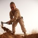 As sandstorm slows convoy, 1st LAR Marines feel at home in the elements