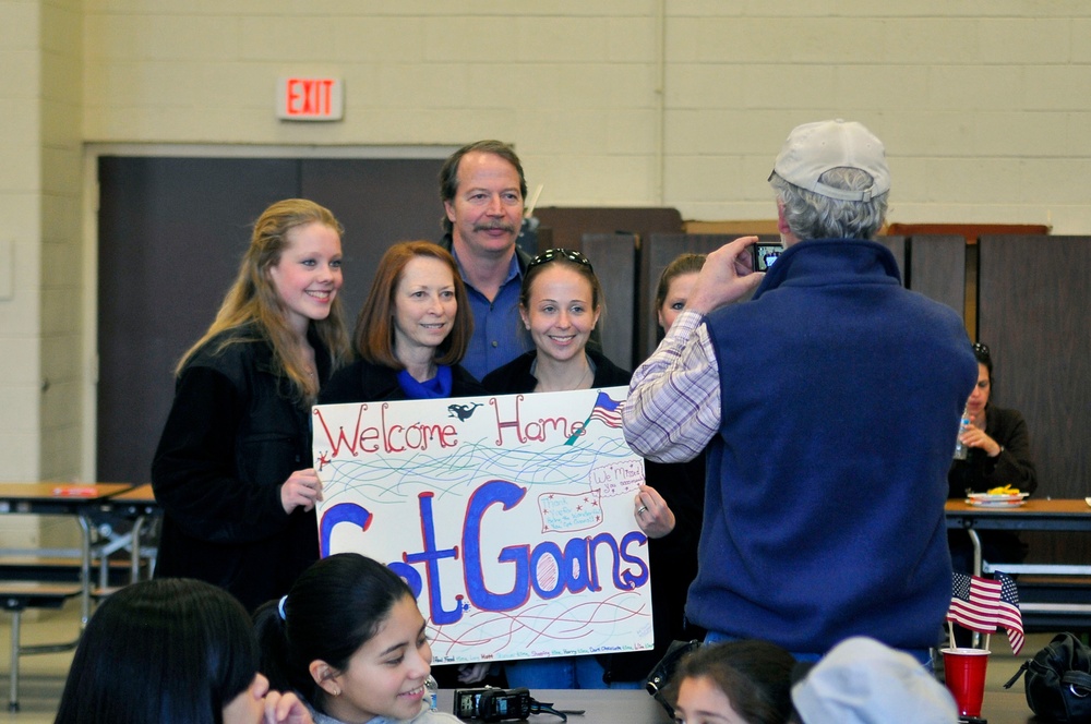 4th Marine Civil Affairs Group, 2nd Marine Division, returns home