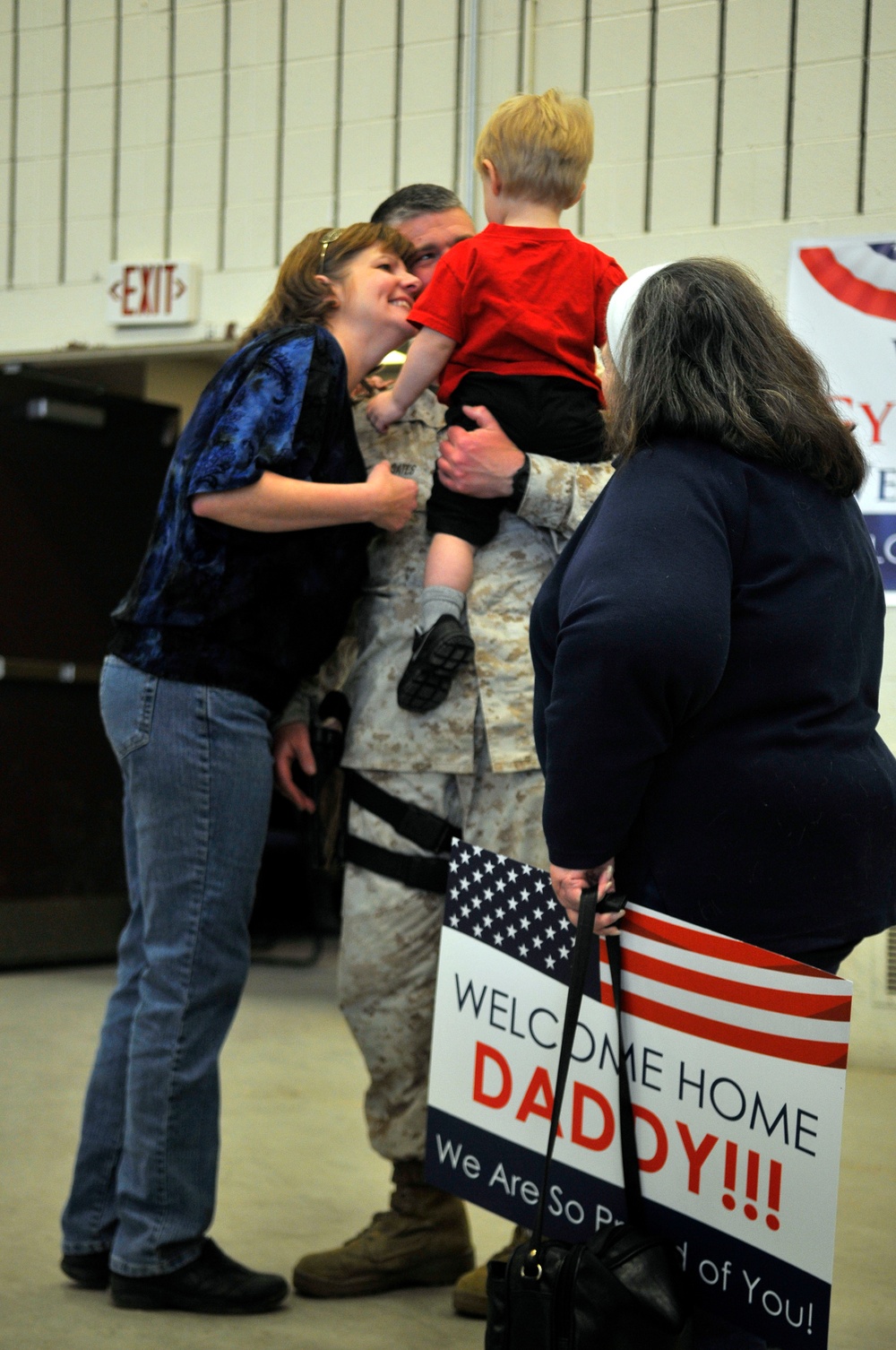 4th Marine CAG 2nd Marine Div. returns home