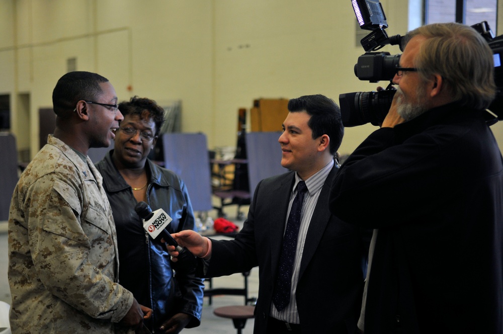 4th Marine CAG 2nd Marine Div. returns home