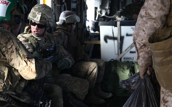Helmand province leaflet drop