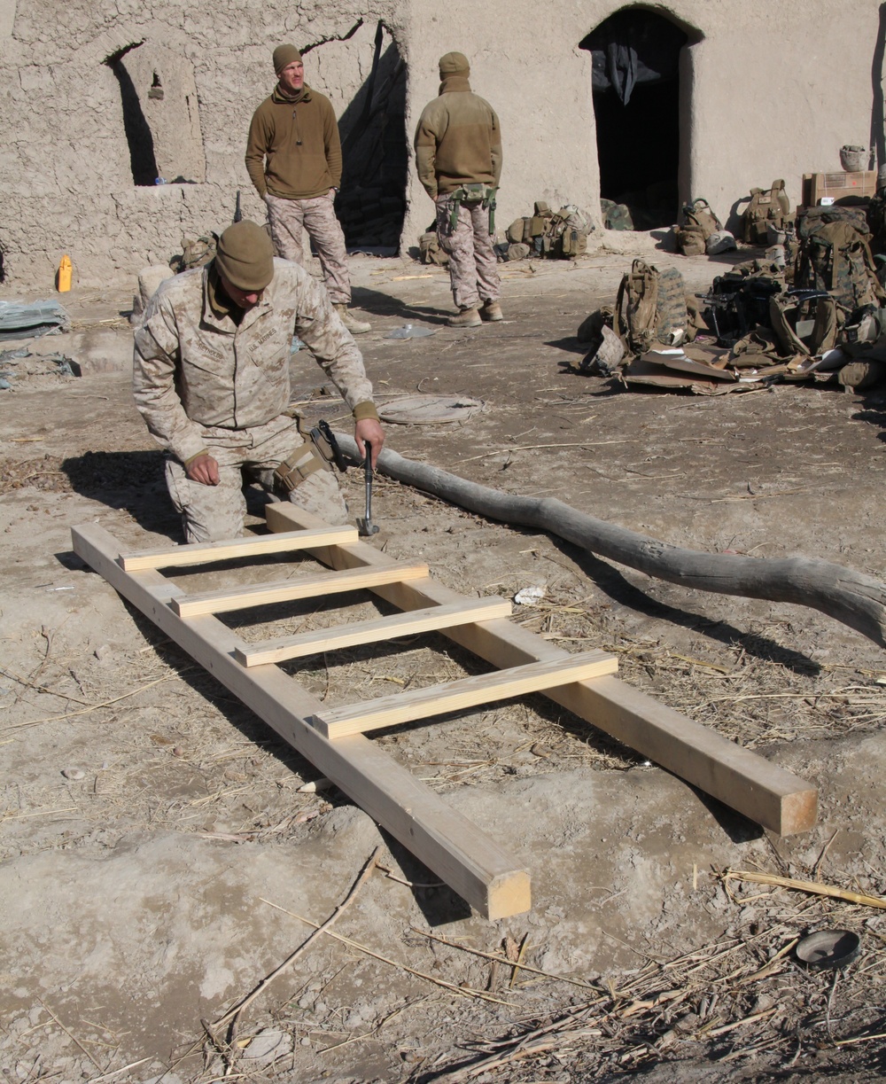 Marines conduct operations in Helmand province