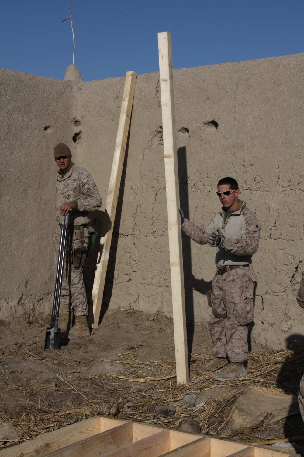 Marines conduct operations in Helmand province