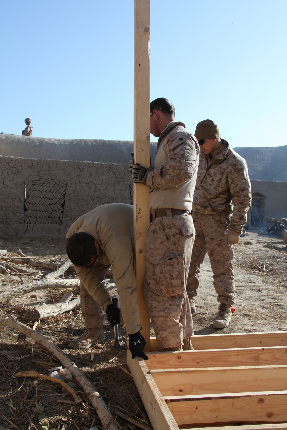 Marines conduct operations in Helmand province