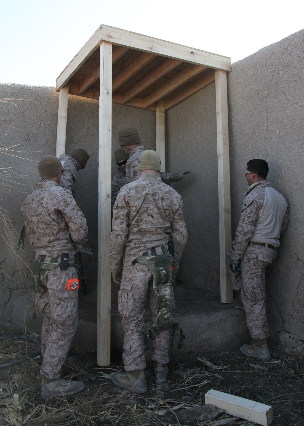 Marines conduct operations in Helmand province