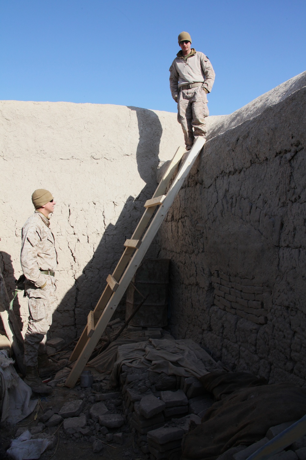 Marines conduct operations in Helmand province