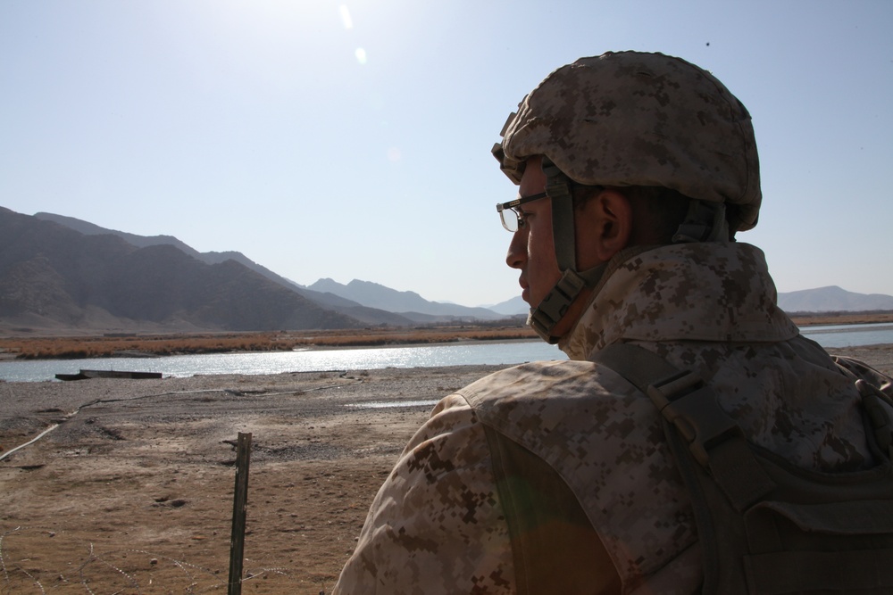 Marines conduct operations in Helmand province