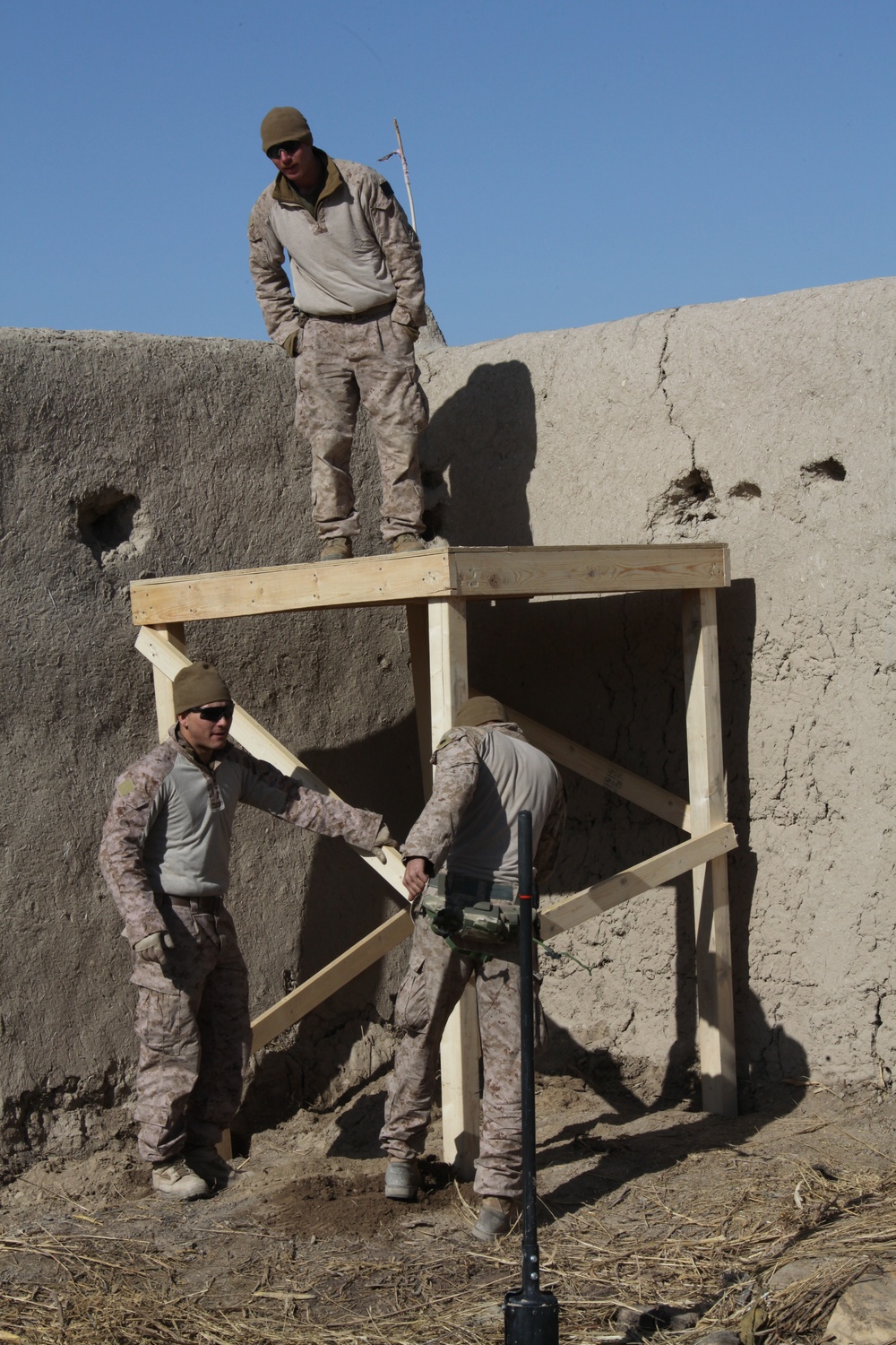 Marines conduct operations in Helmand province