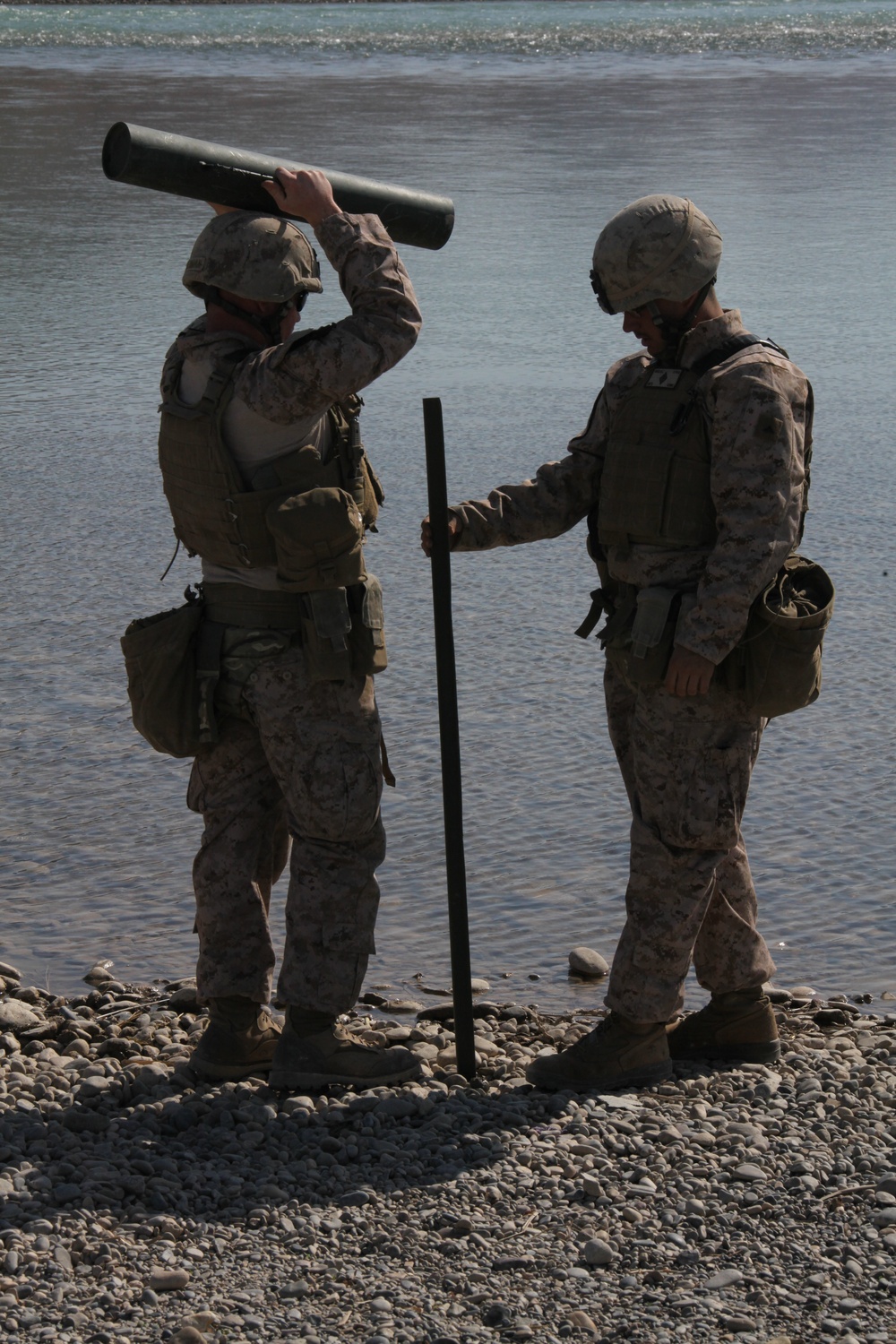 Marines conduct operations in Helmand province