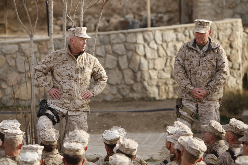 Marines conduct operations in Helmand province