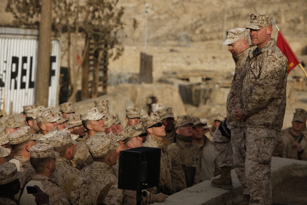 Marines conduct operations in Helmand province