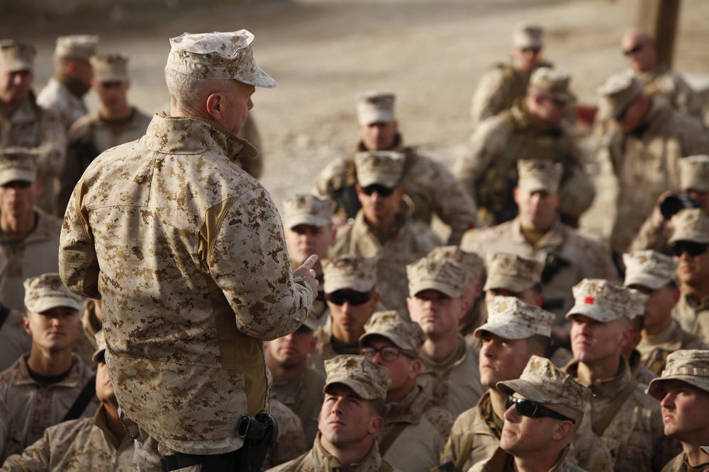 Marines conduct operations in Helmand province