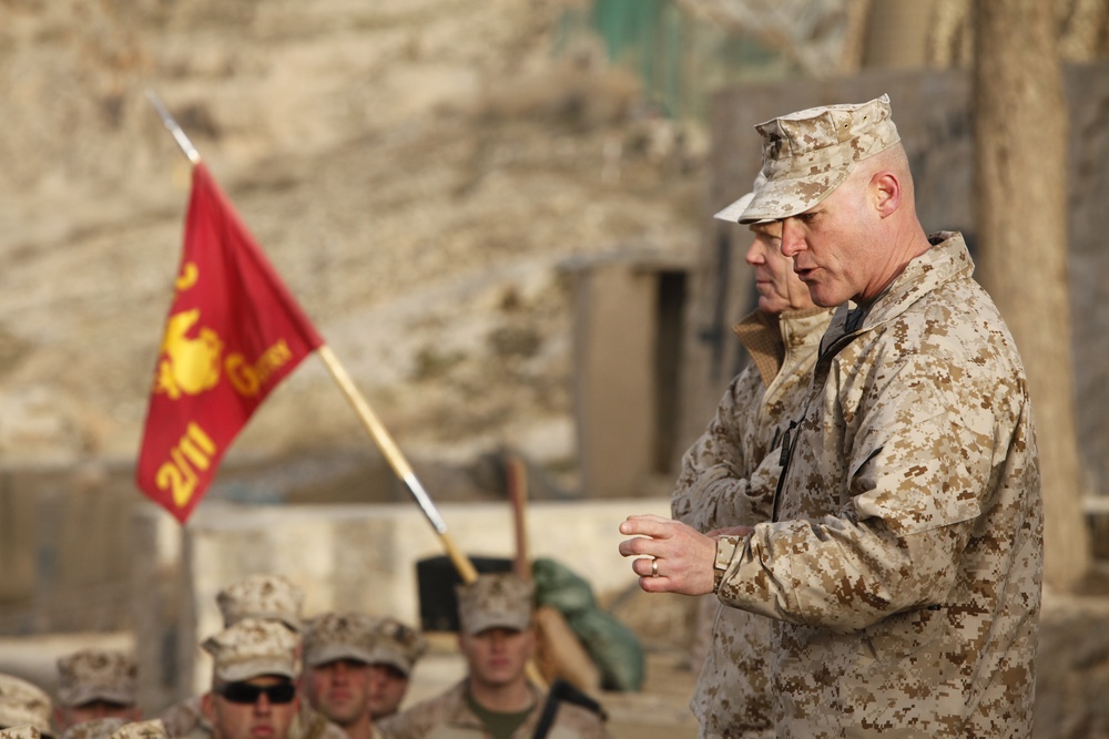 Marines conduct operations in Helmand province